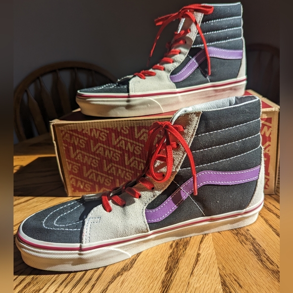 Vans Sk8-HI Retro Sport Black Amaranth - Picture 2 of 7